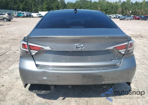 2017 Hyundai Sonata Hybrid from USA, damaged, VIN KMHE34L34HA062383